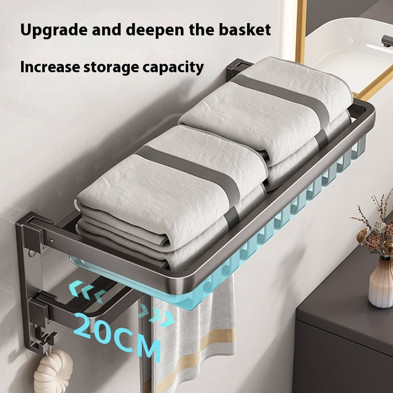 Gun Gray Bathroom Towel Rack and Accessory Options, towel bar, bathroom shelf and towel holder
