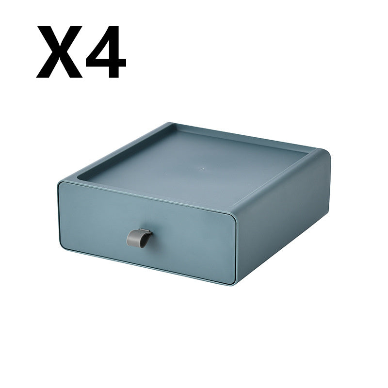 Stackable Desktop Storage Box Organizer, desk organizer, makeup organizer and drawer organizer