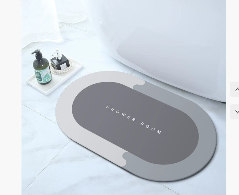 Geometric Bathroom Floor Mat, bath mat and bathroom rug
