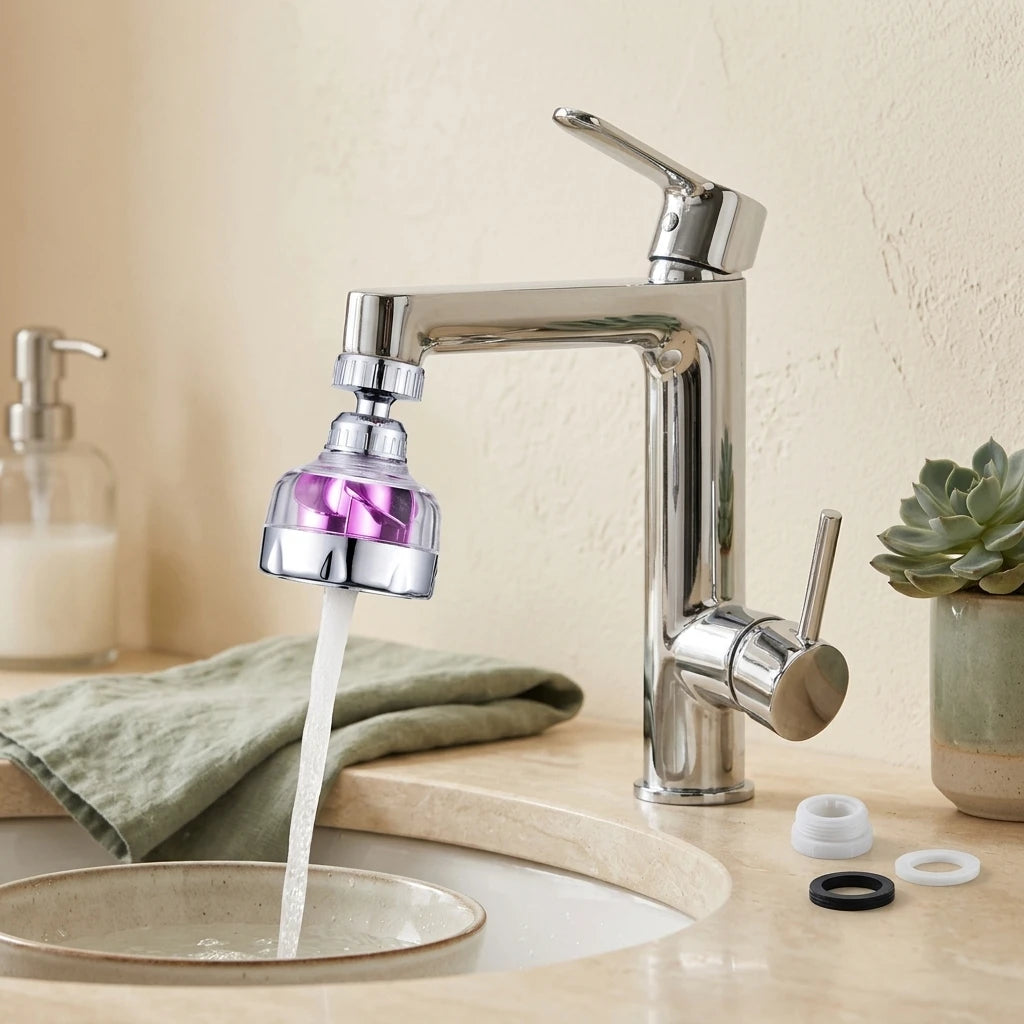 Faucet Splash Extender, sink extender and splash guard