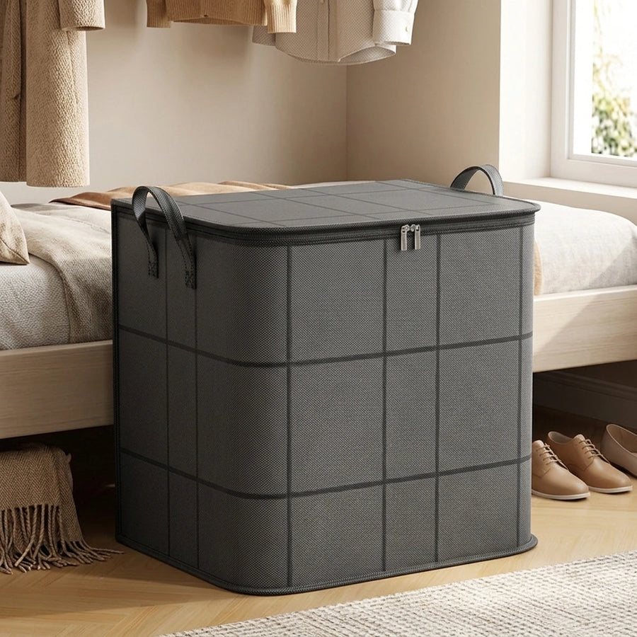 Zippered Clothes and Bedding Storage Bag, clothes storage bag, blanket bag and closet storage